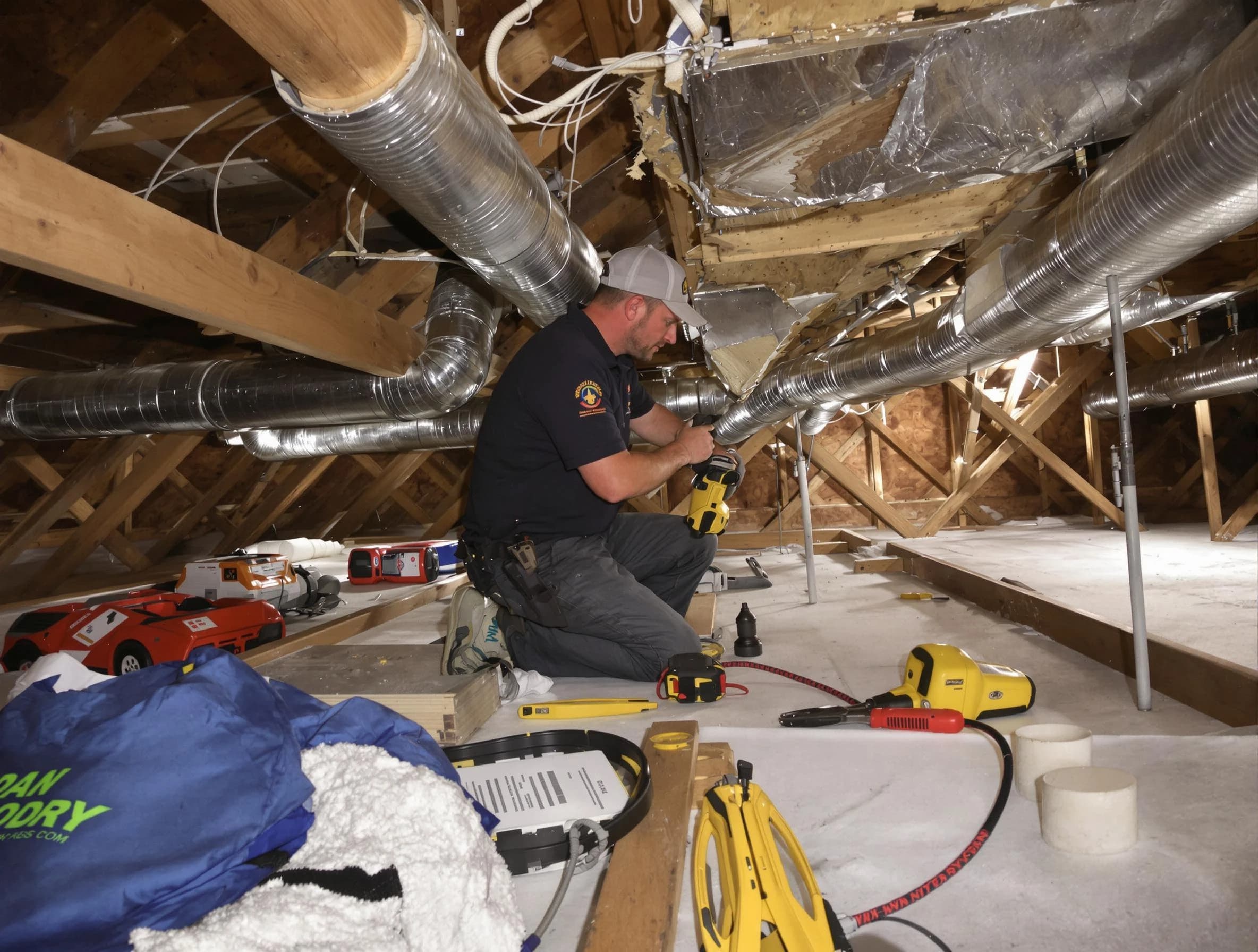 Professional air duct repair by Upper St. Clair Air Duct Cleaning in Upper St. Clair