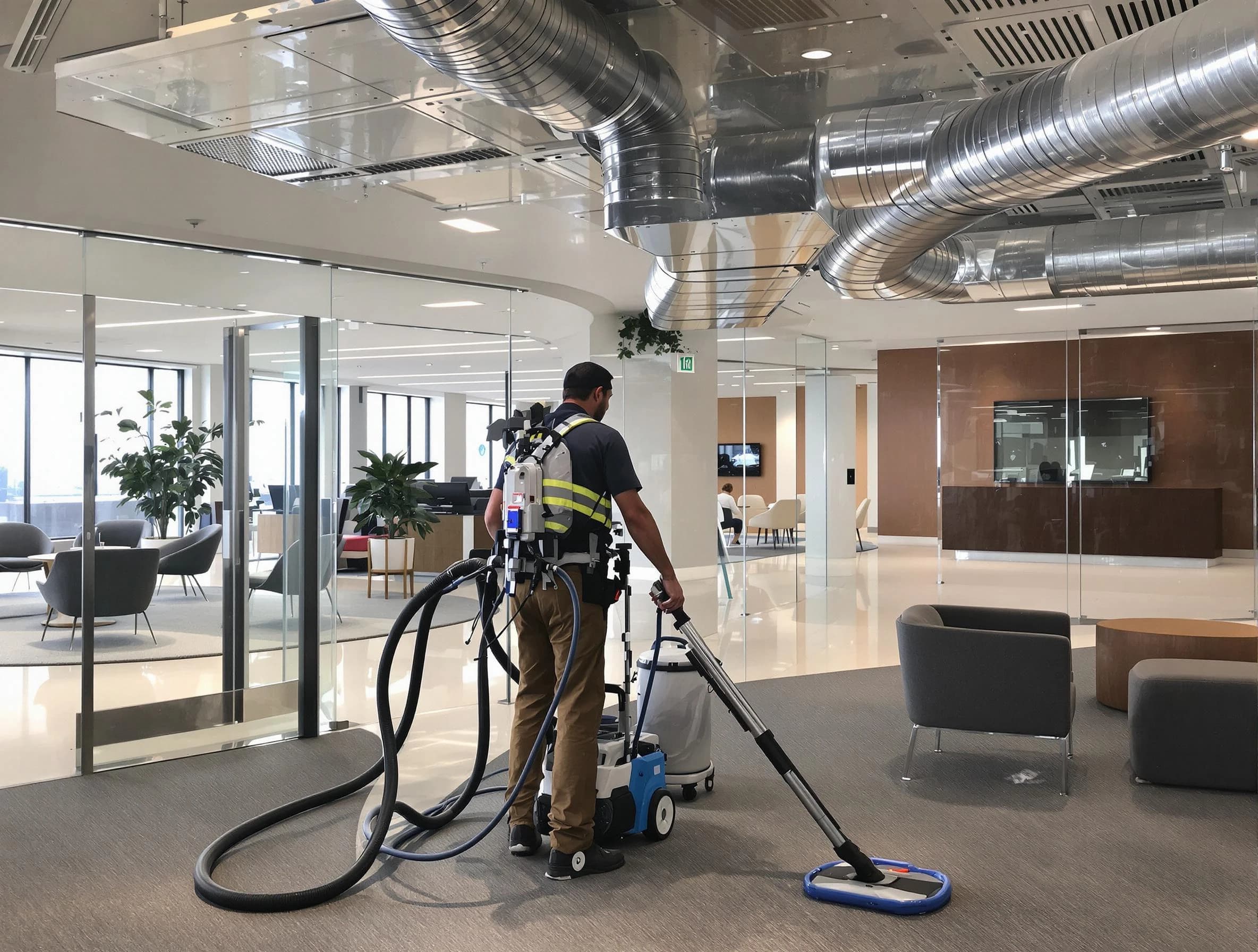 Commercial duct cleaning service by Upper St. Clair Air Duct Cleaning in Upper St. Clair