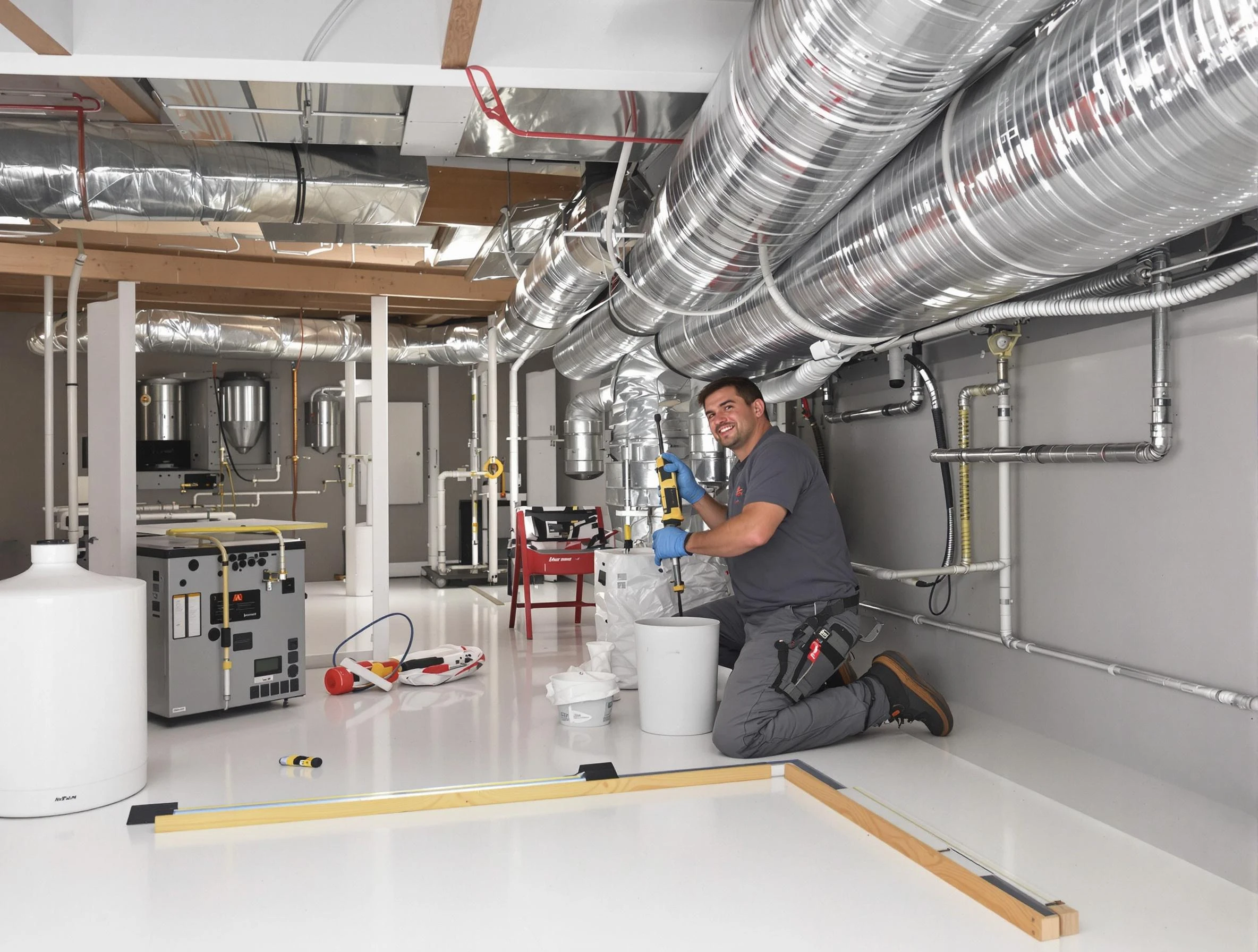 Professional duct sealing service by Upper St. Clair Air Duct Cleaning in Upper St. Clair