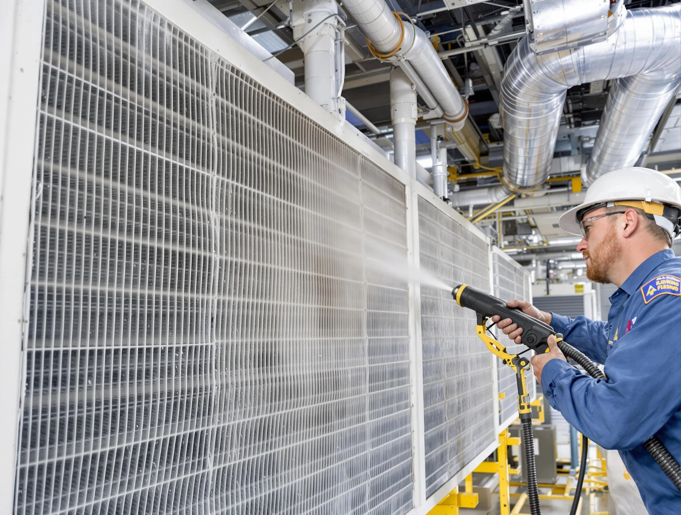 Professional commercial coil cleaning by Upper St. Clair Air Duct Cleaning in Upper St. Clair