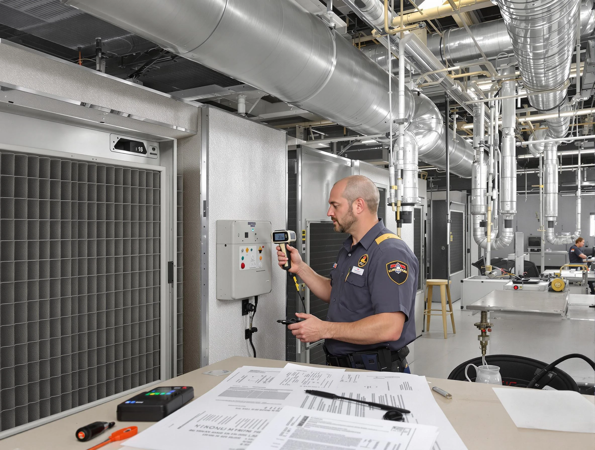 Professional filter system inspection by Upper St. Clair Air Duct Cleaning in Upper St. Clair